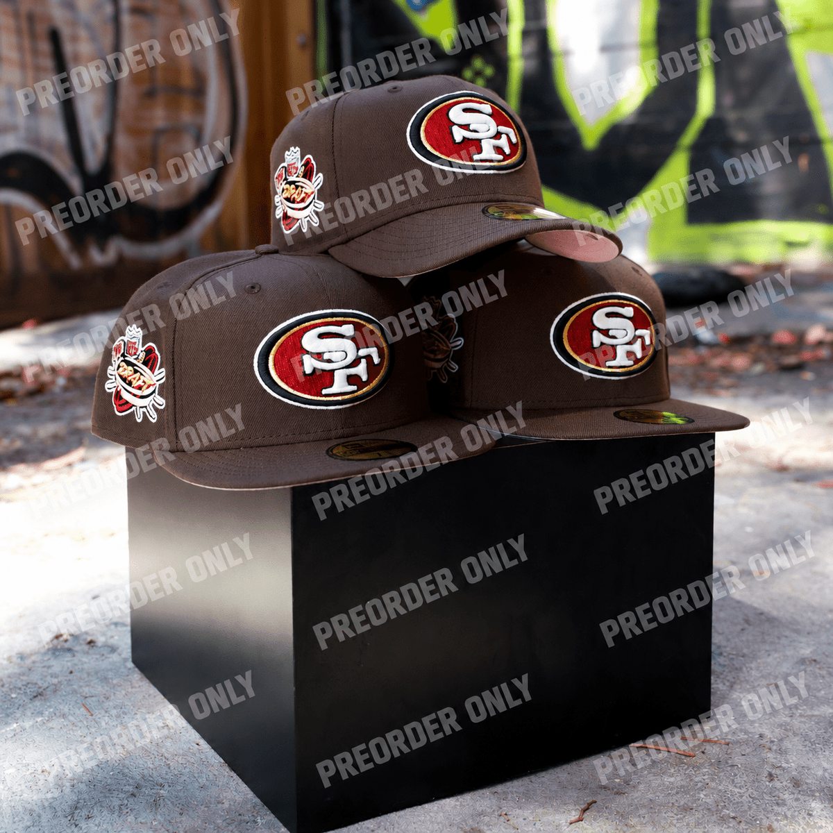 **PREORDER ONLY** San Francisco 49ers T.O. Pinky 59Fifty Fitted Hat in walnut