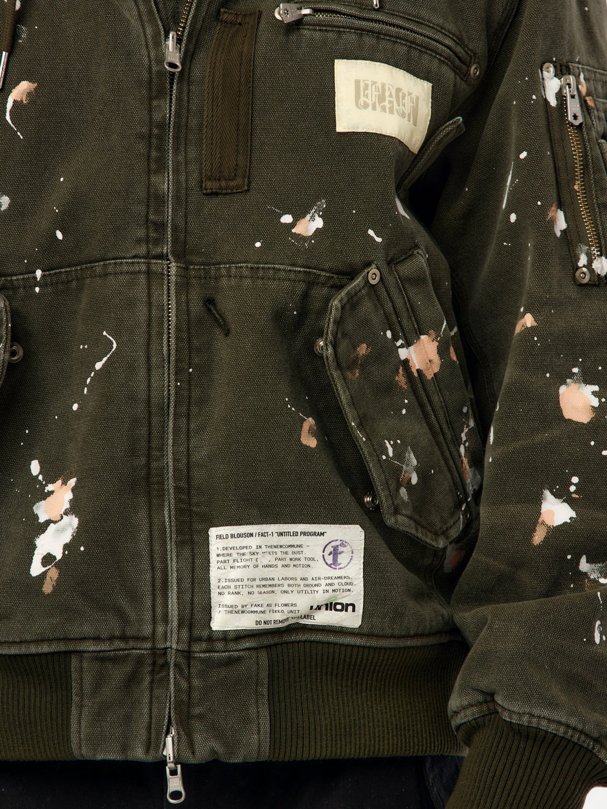 Union x FAF FACT1 Reversible Jacket (Khaki)