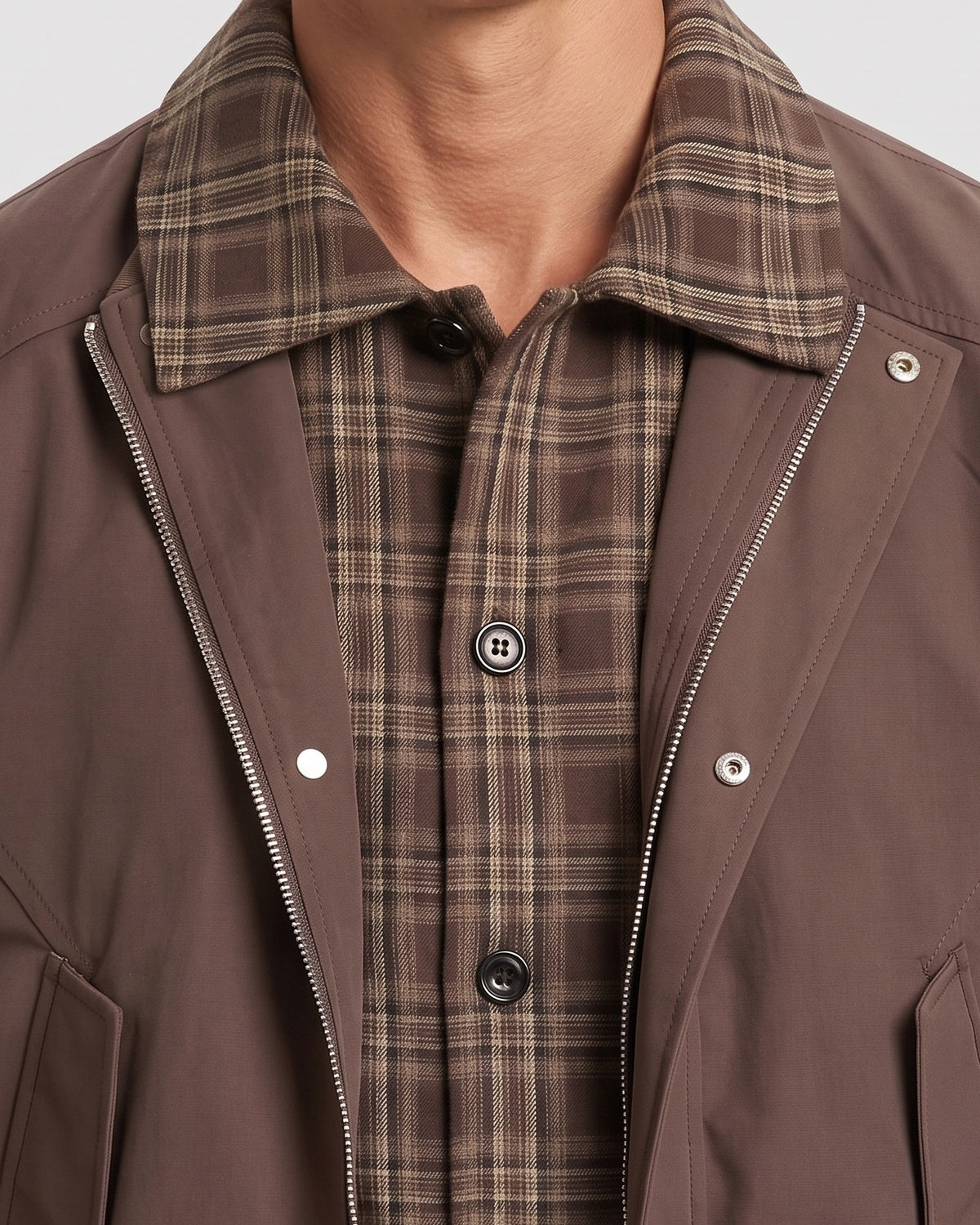 Men's Vintage Plaid Jacket
