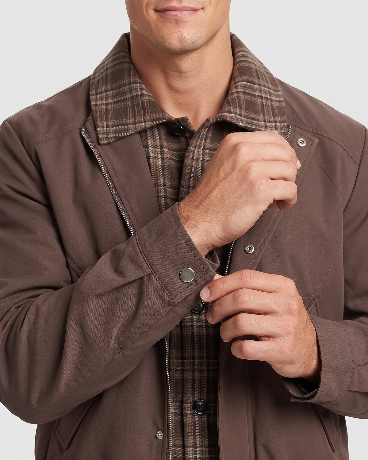 Men's Vintage Plaid Jacket