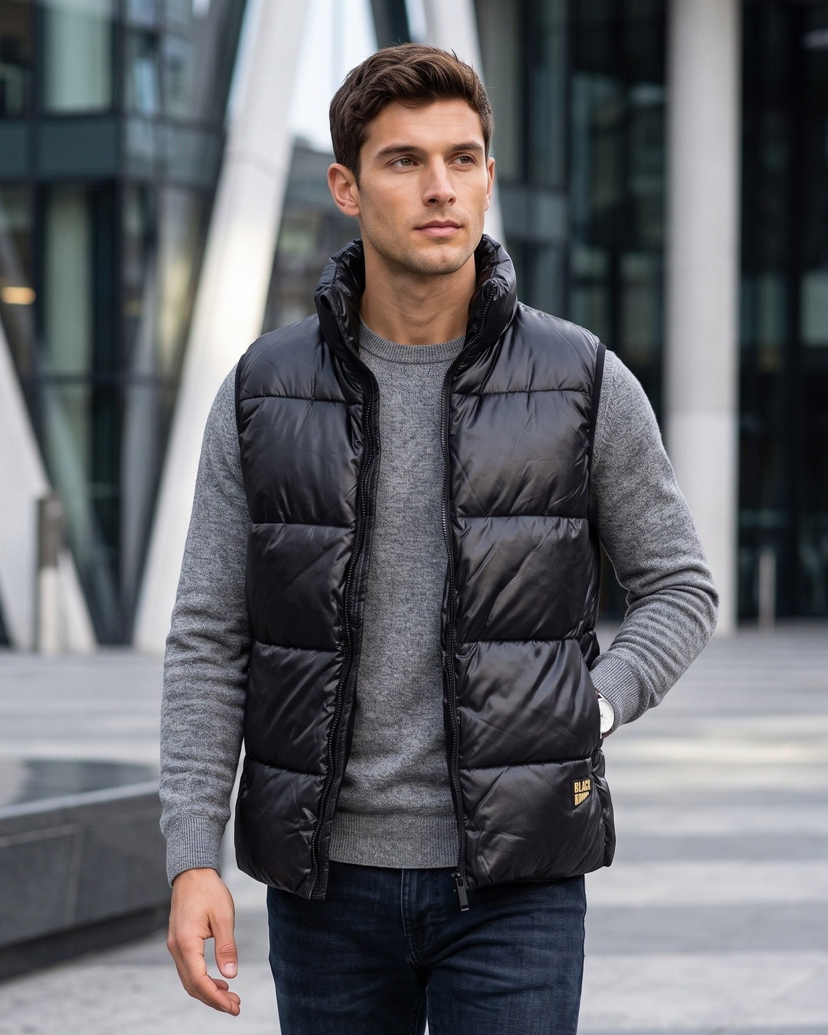 Men's Woven Vest