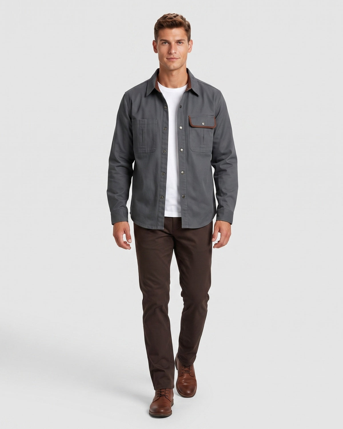 Men's Long-Sleeve Work Shirt