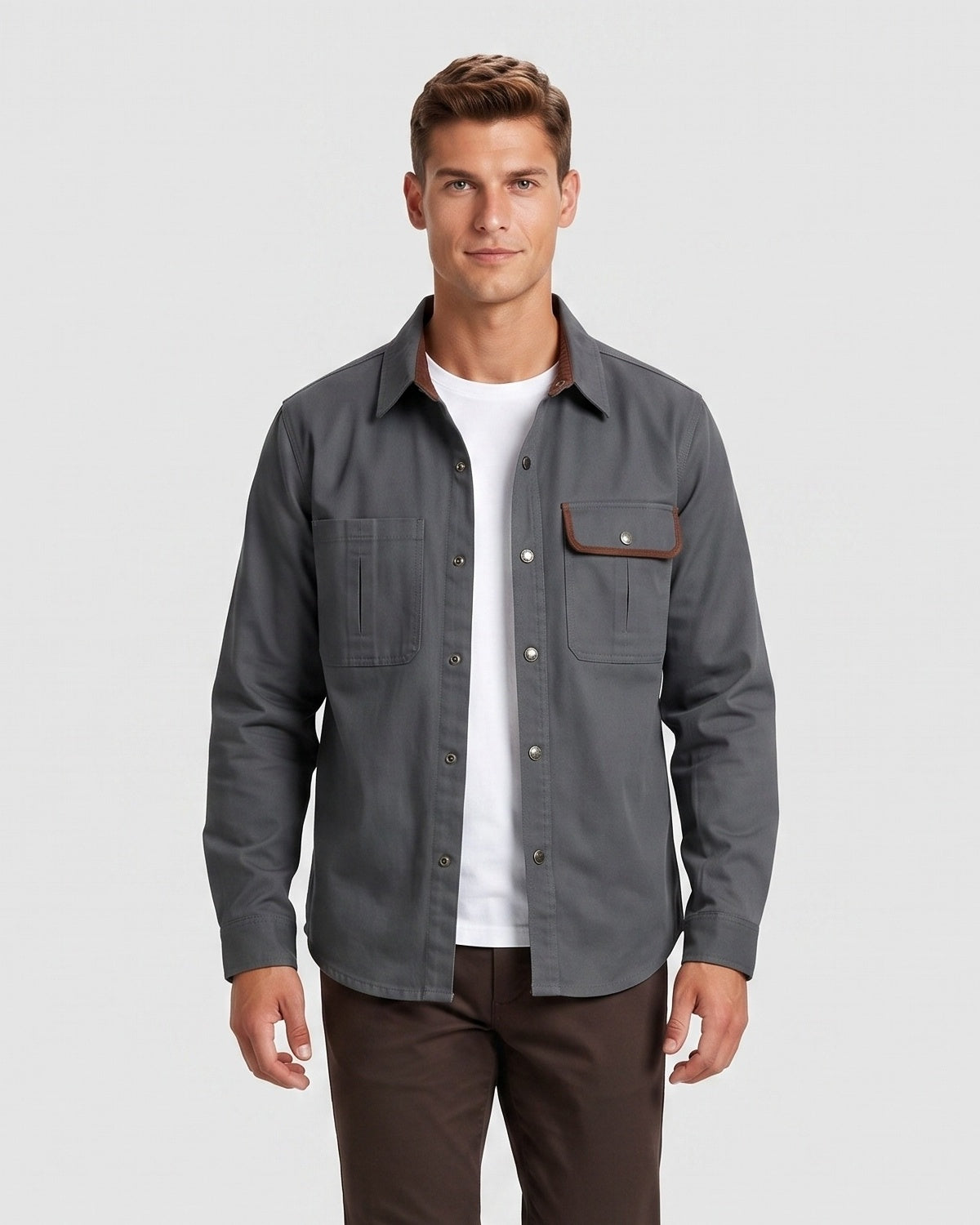 Men's Long-Sleeve Work Shirt