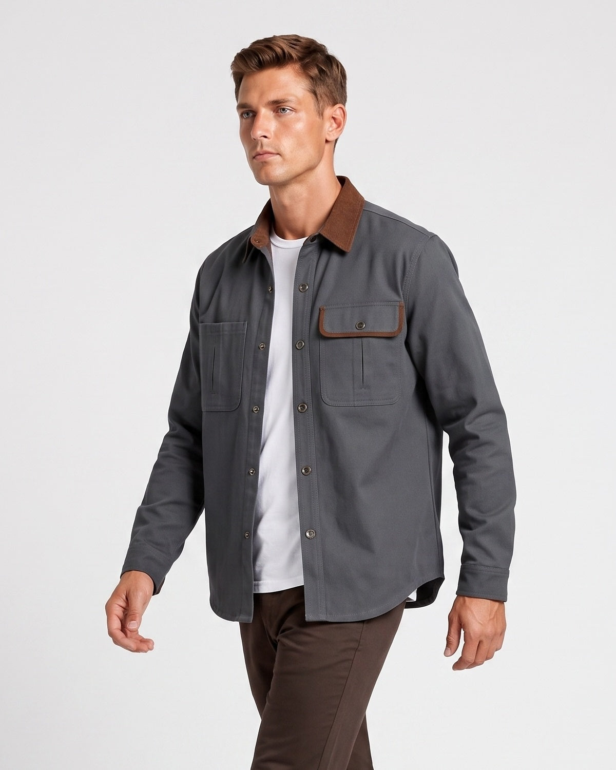 Men's Long-Sleeve Work Shirt