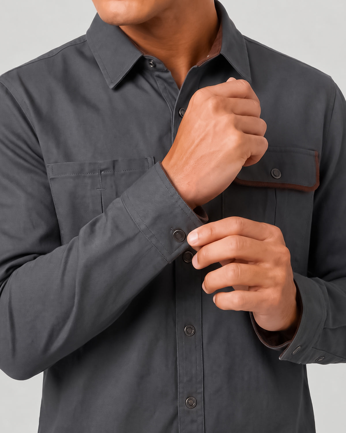 Men's Long-Sleeve Work Shirt