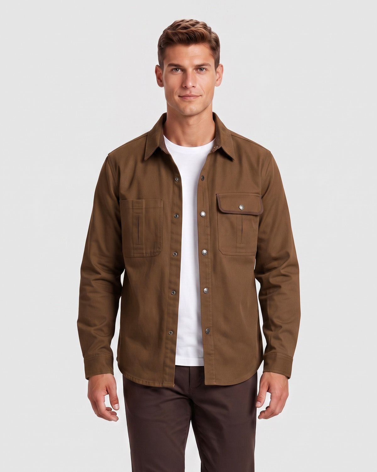 Men's Long-Sleeve Work Shirt