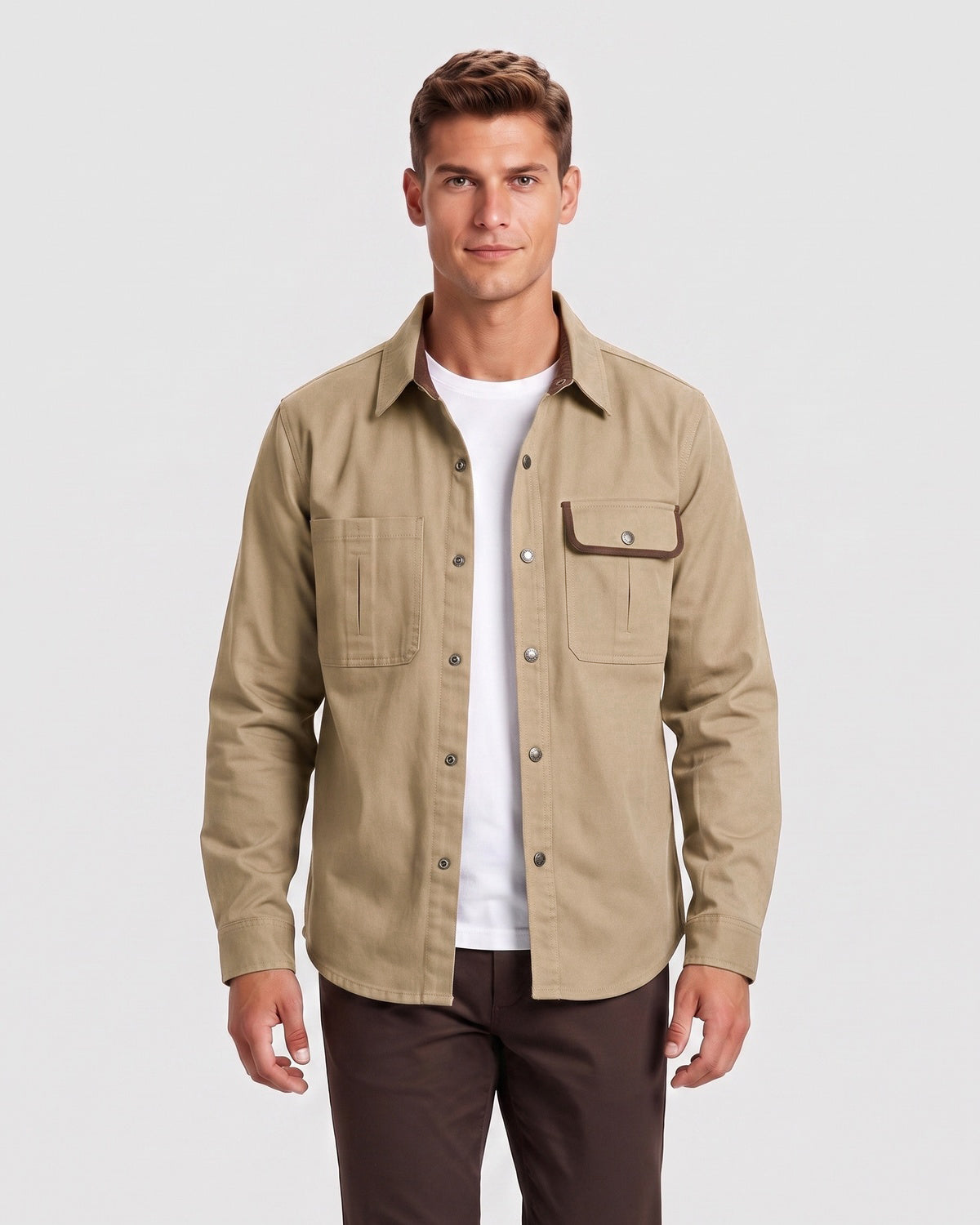 Men's Long-Sleeve Work Shirt