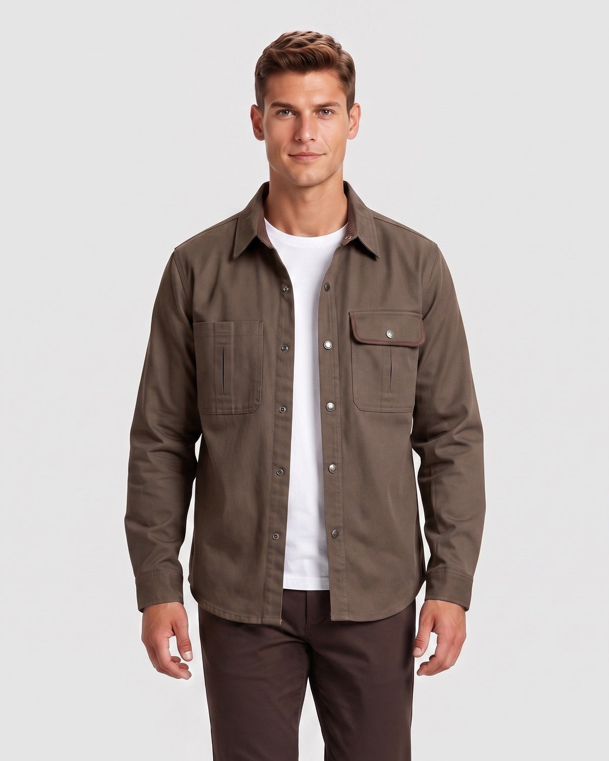 Men's Long-Sleeve Work Shirt