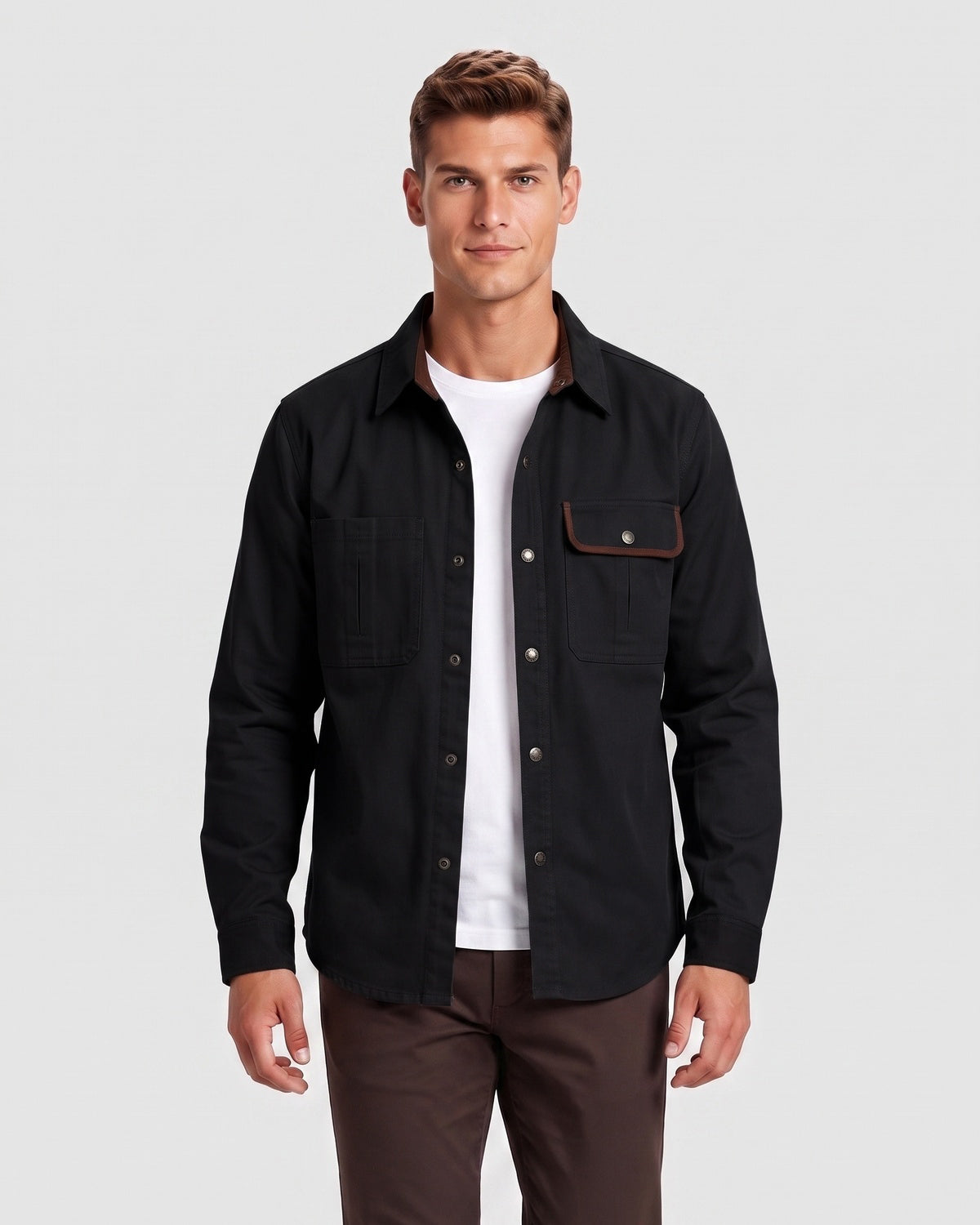 Men's Long-Sleeve Work Shirt