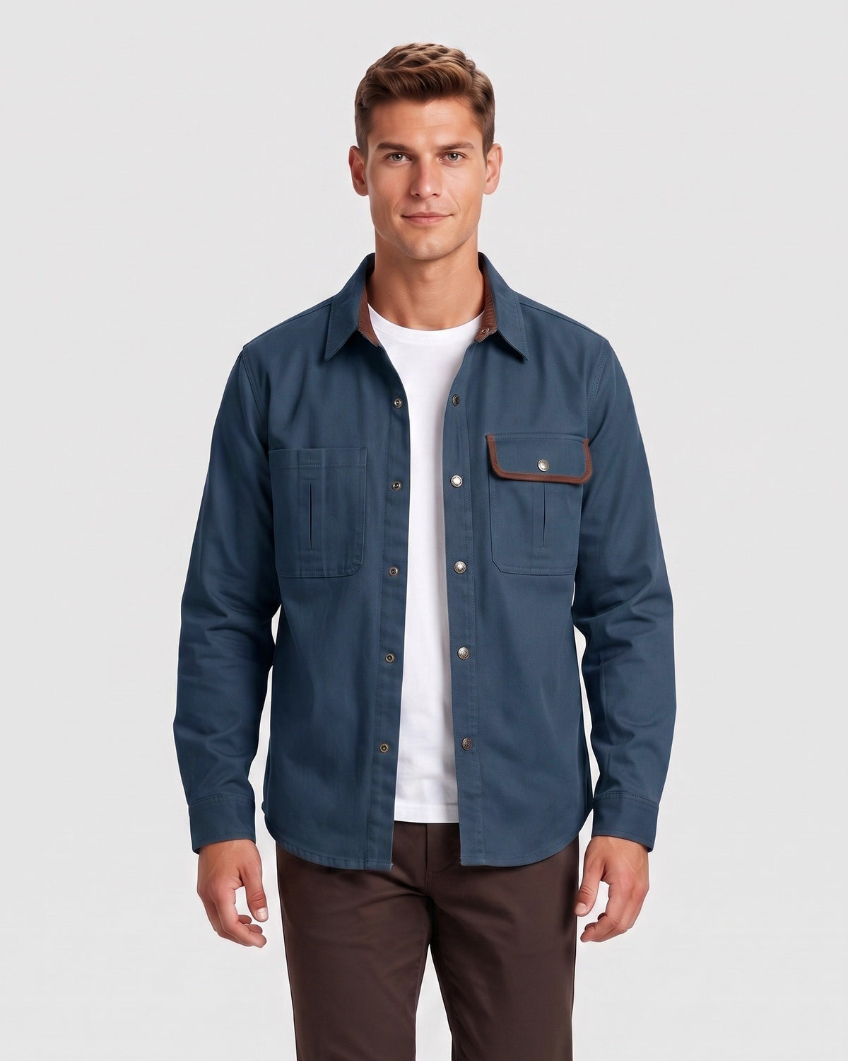 Men's Long-Sleeve Work Shirt