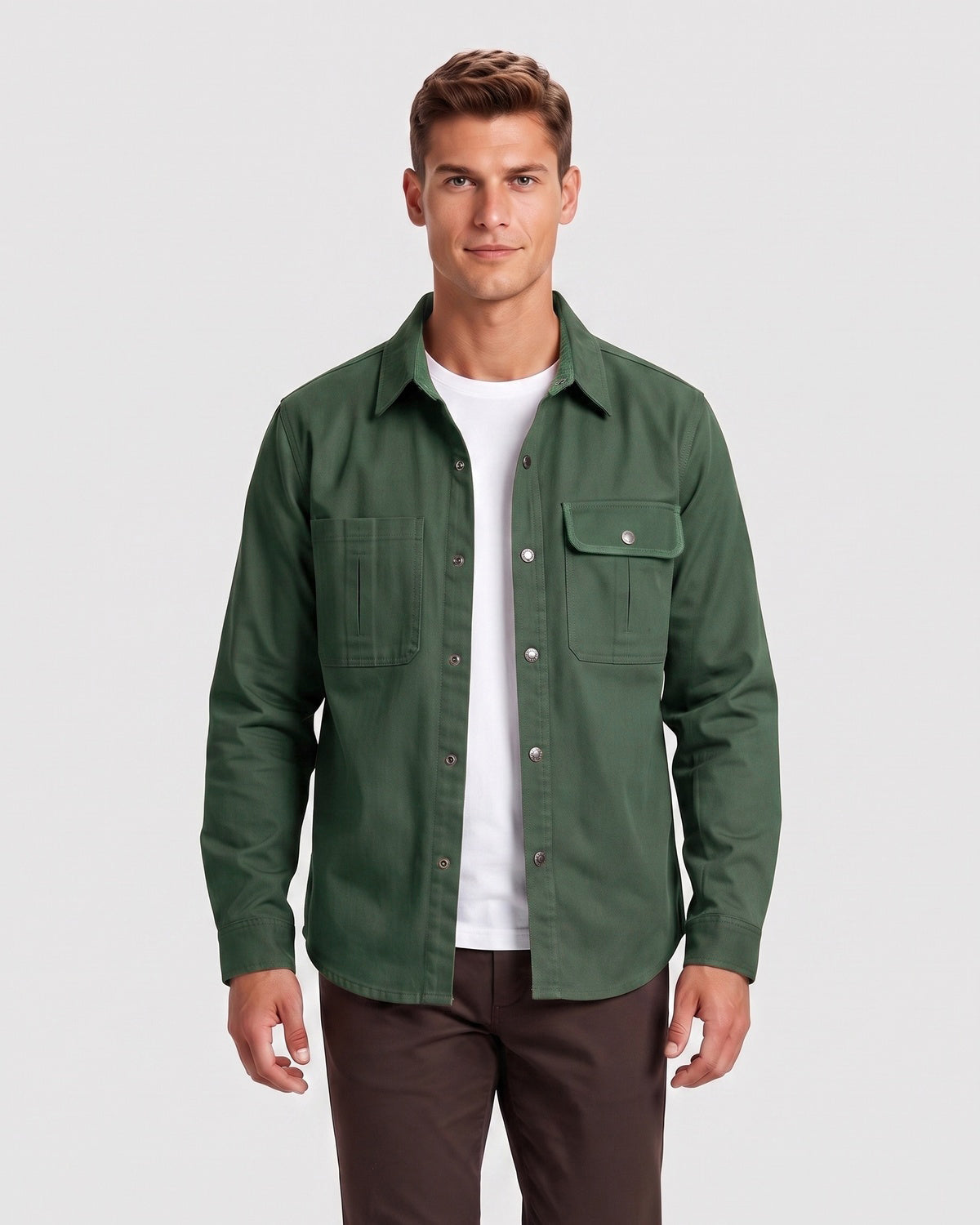 Men's Long-Sleeve Work Shirt