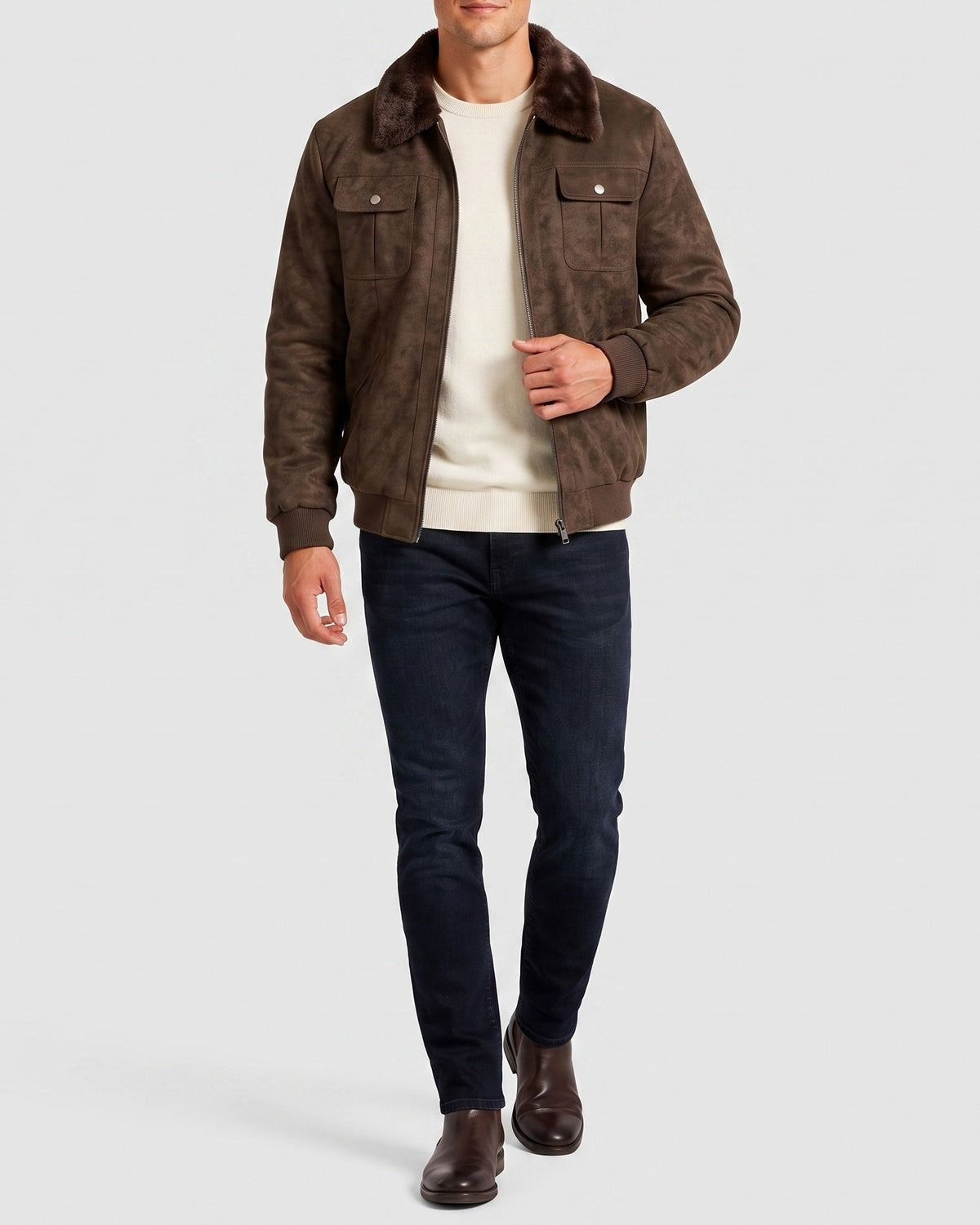 Zip-up jacket