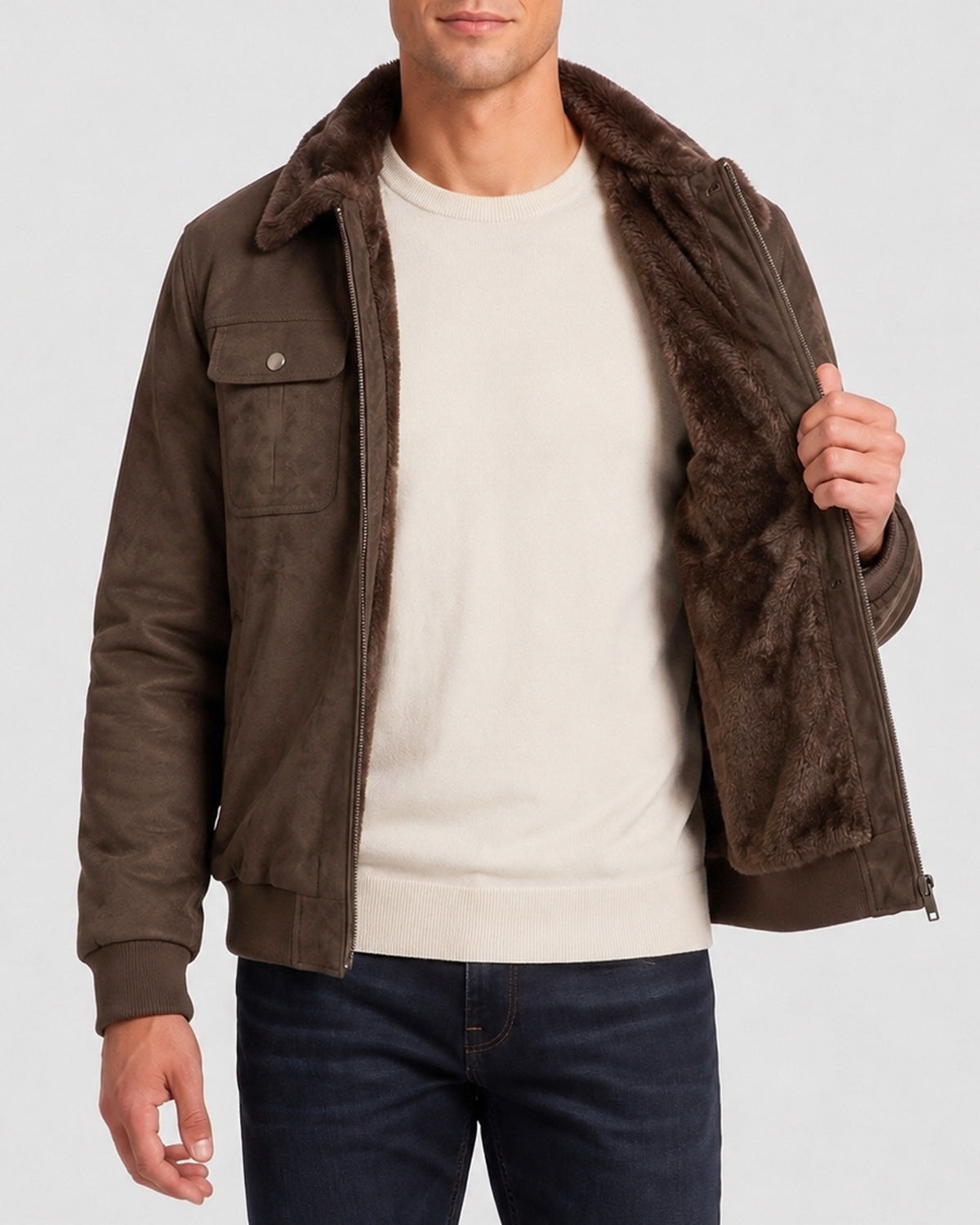 Zip-up jacket