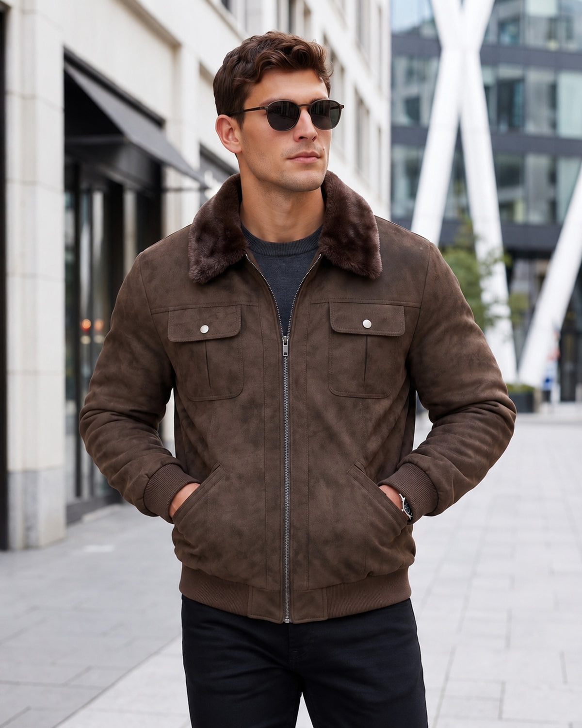 Zip-up jacket