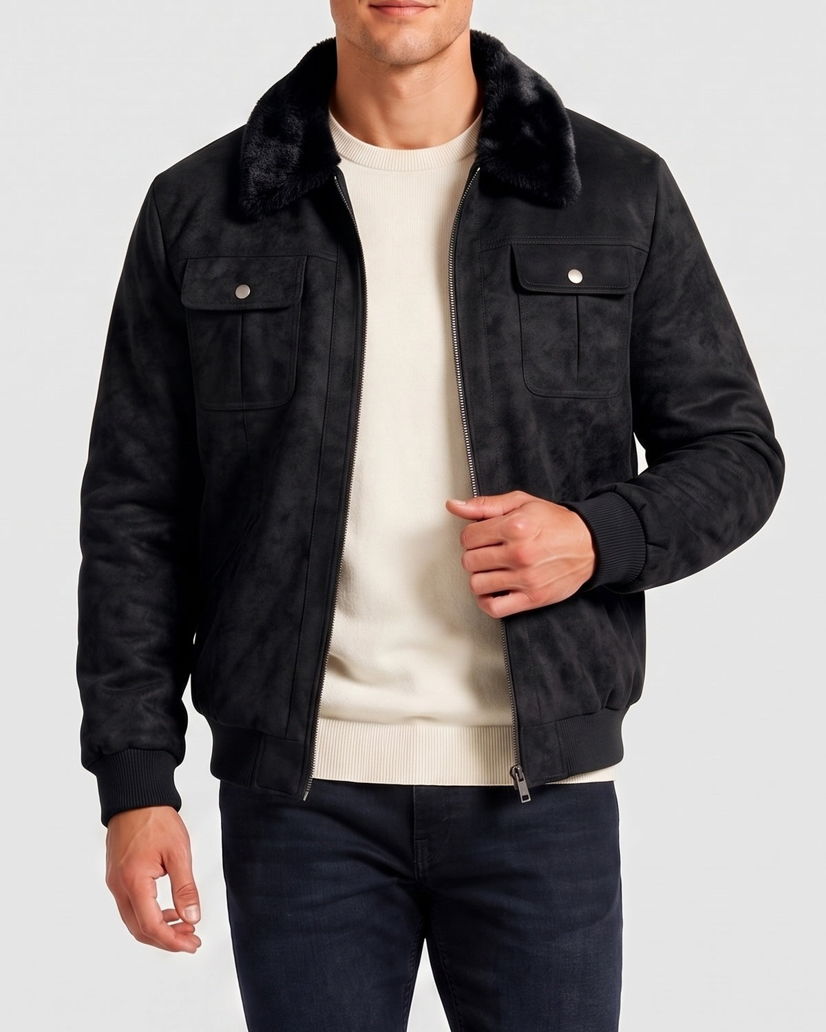 Zip-up jacket