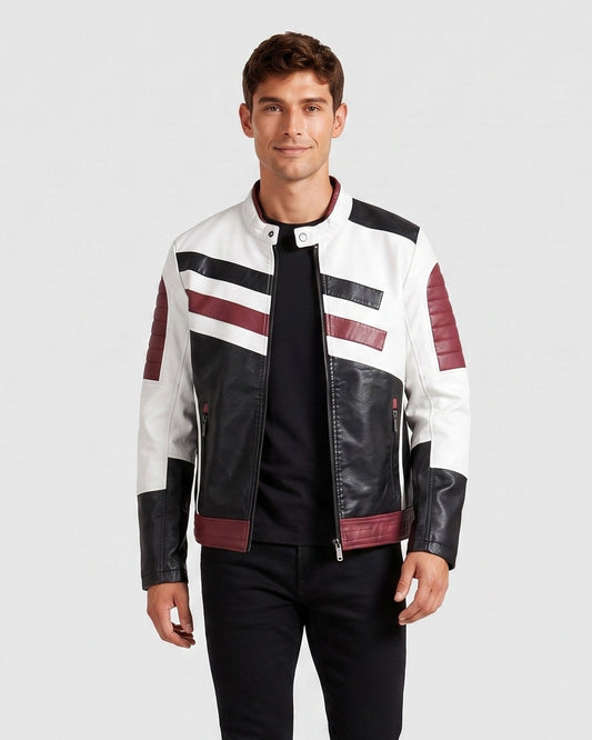 KZZ Stand-collar jacket with zippered pockets