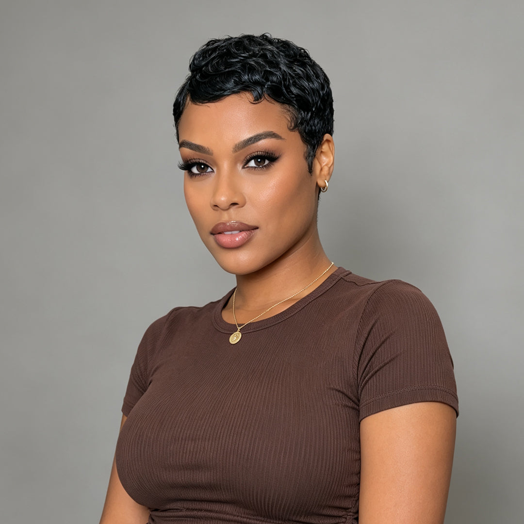 Lace Short Pixie Cut Wig
