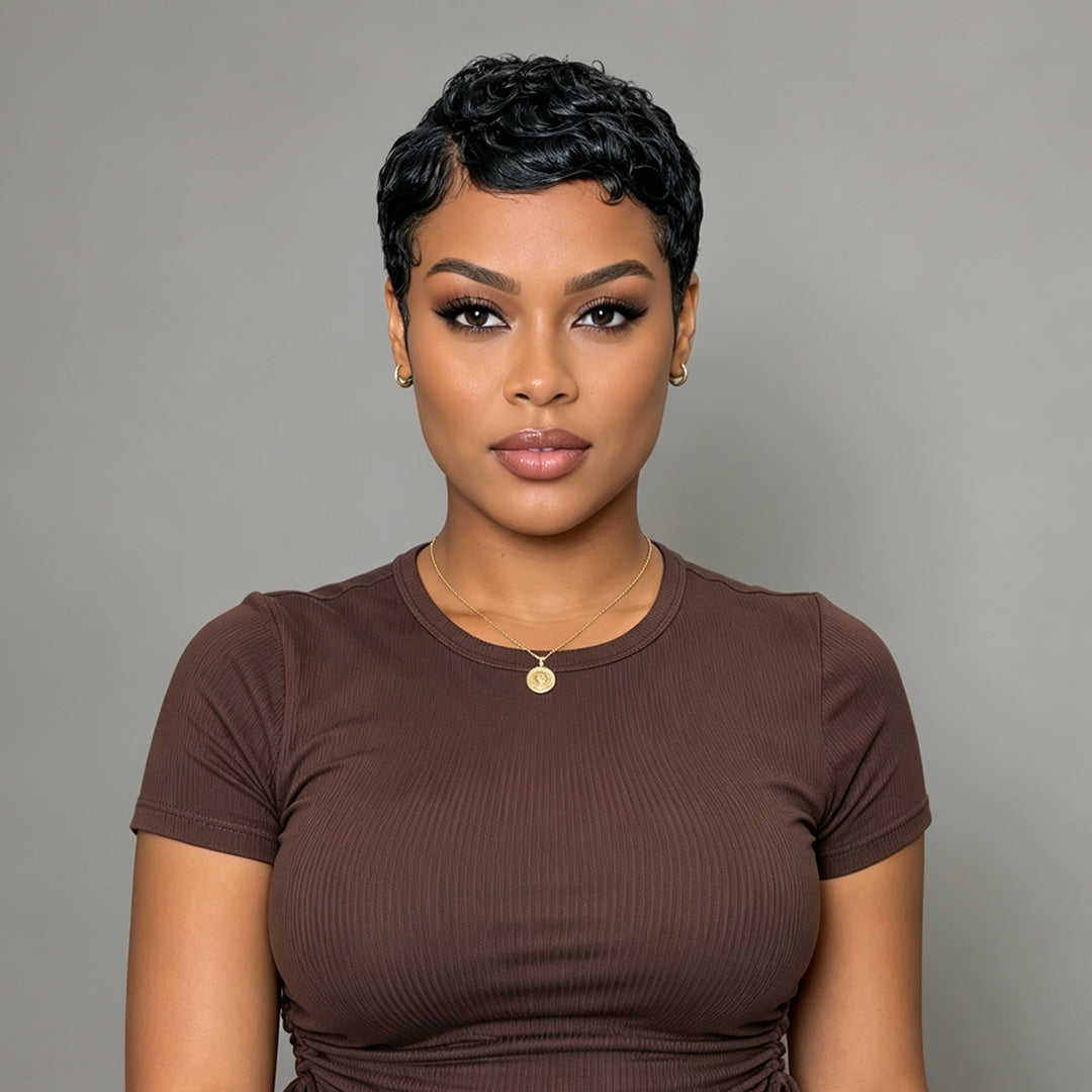 Lace Short Pixie Cut Wig