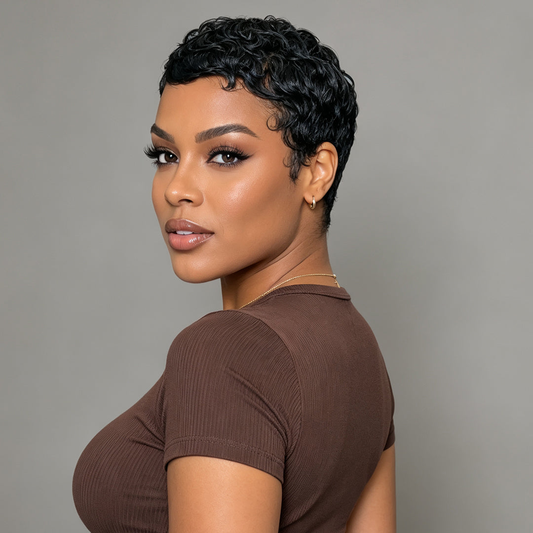 Lace Short Pixie Cut Wig