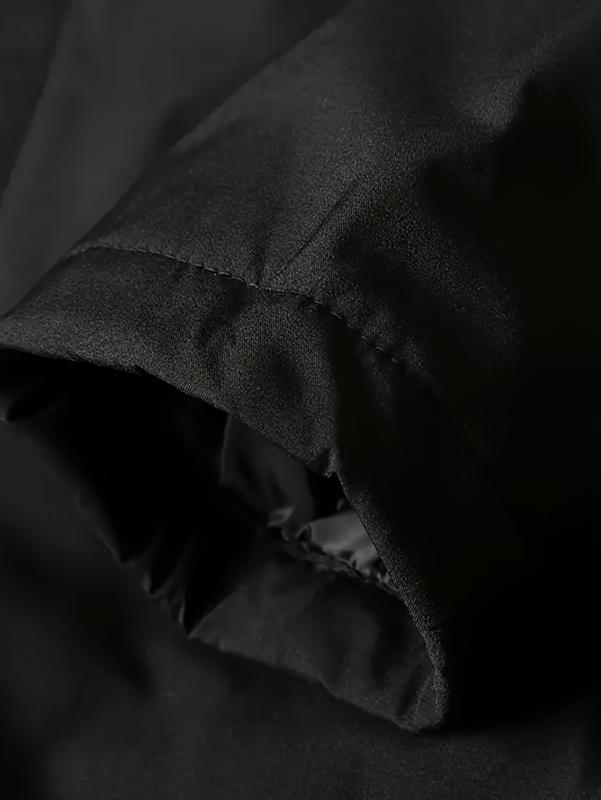 Men's Heavyweight Full-Zip Hooded Jacket Windproof High-Quality Coat
