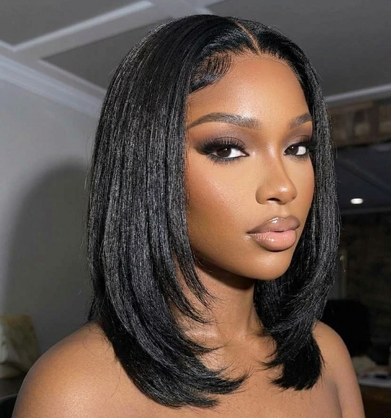 Morgan- Yaki 5x5 Closure Wig
