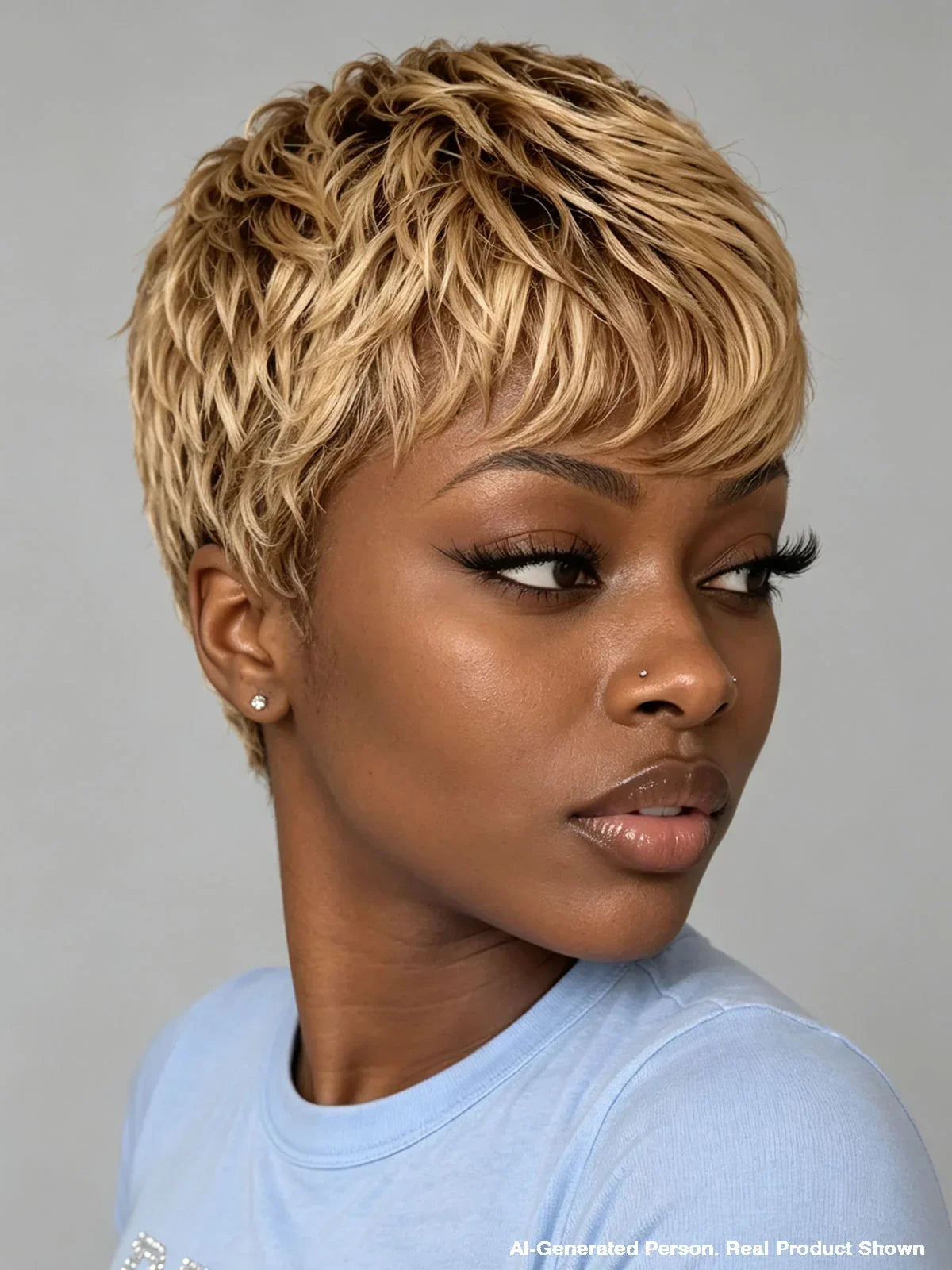 Easy to Go Glueless Pixie Cut Wig Honey