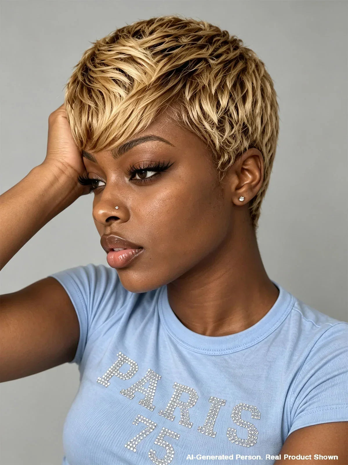 Easy to Go Glueless Pixie Cut Wig Honey