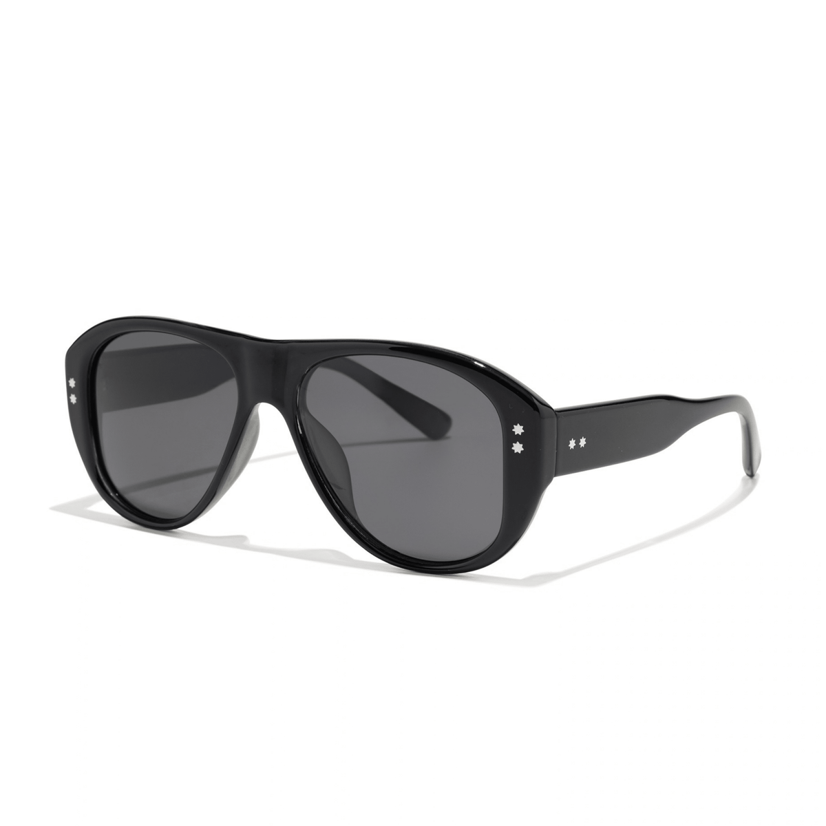 Austin Sunglasses in elysium double black and ink polarized