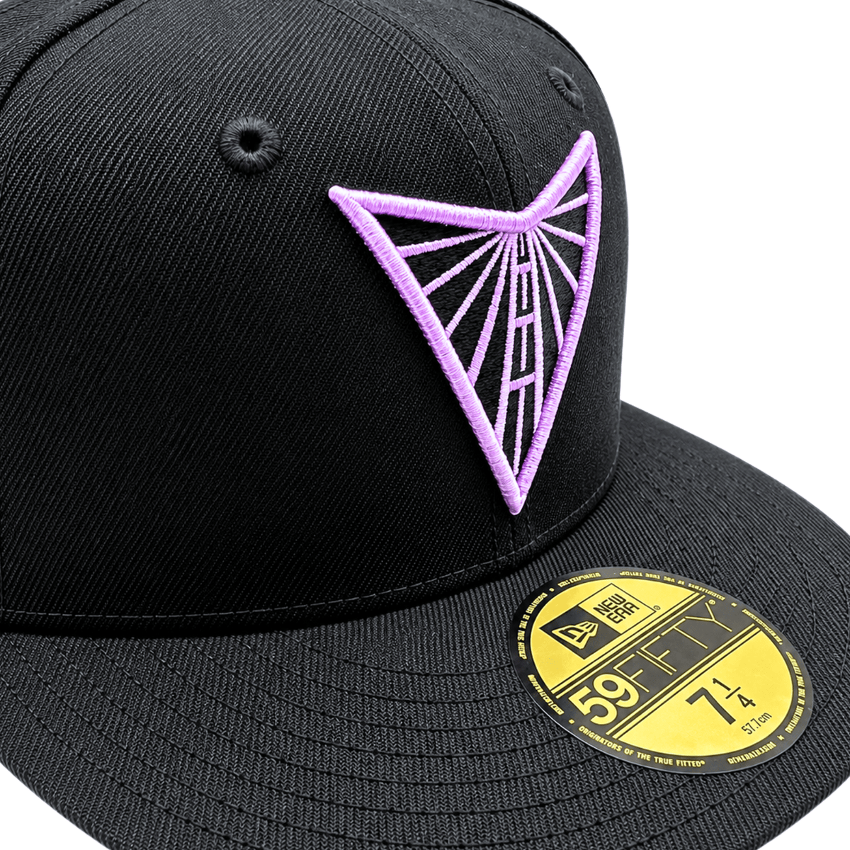 Golden State Valkyries 59Fifty V's Up After Dark Fitted Hat in black and violet