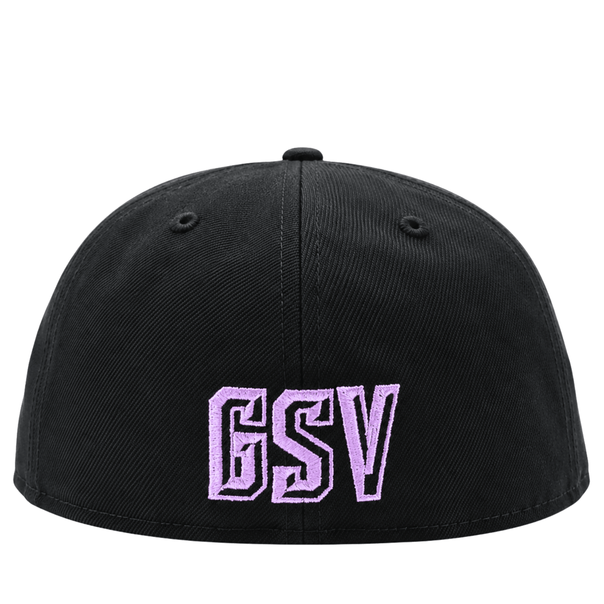 Golden State Valkyries 59Fifty V's Up After Dark Fitted Hat in black and violet