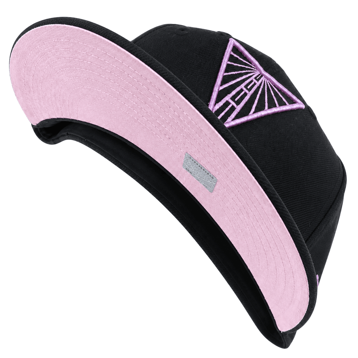 Golden State Valkyries 59Fifty V's Up After Dark Fitted Hat in black and violet