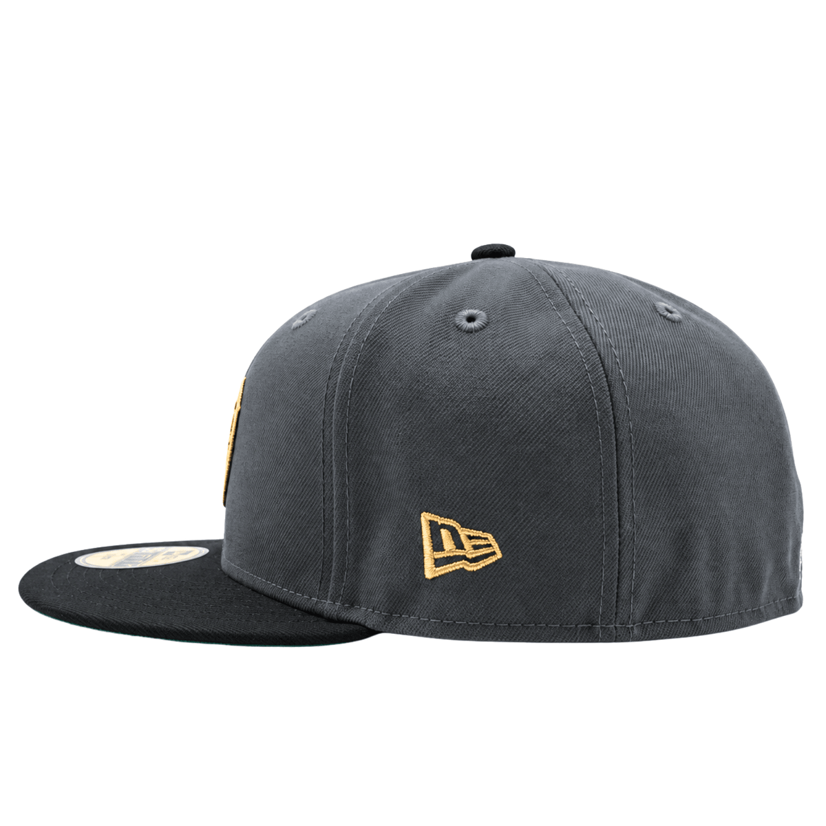 Golden State Warriors On Fire 59Fifty Fitted Hat in graphite and black