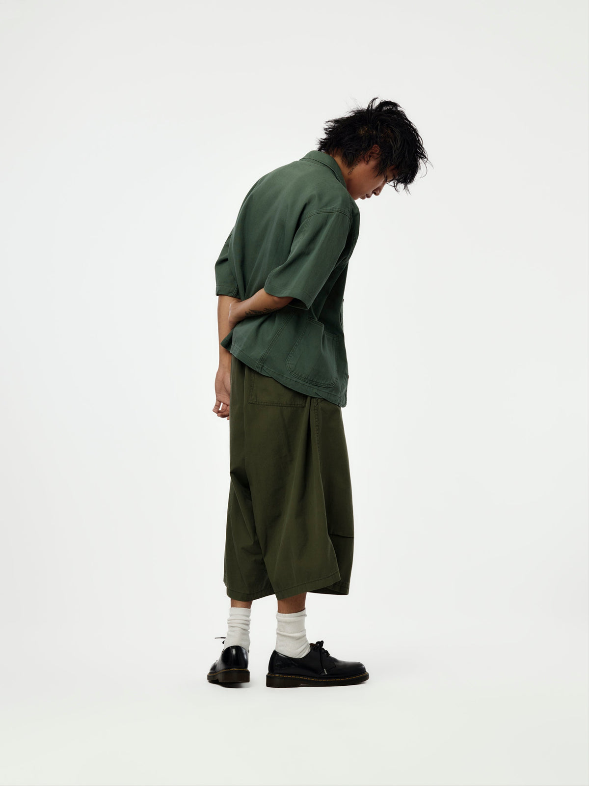 Removed From Conflict Field Overshirt (Green)