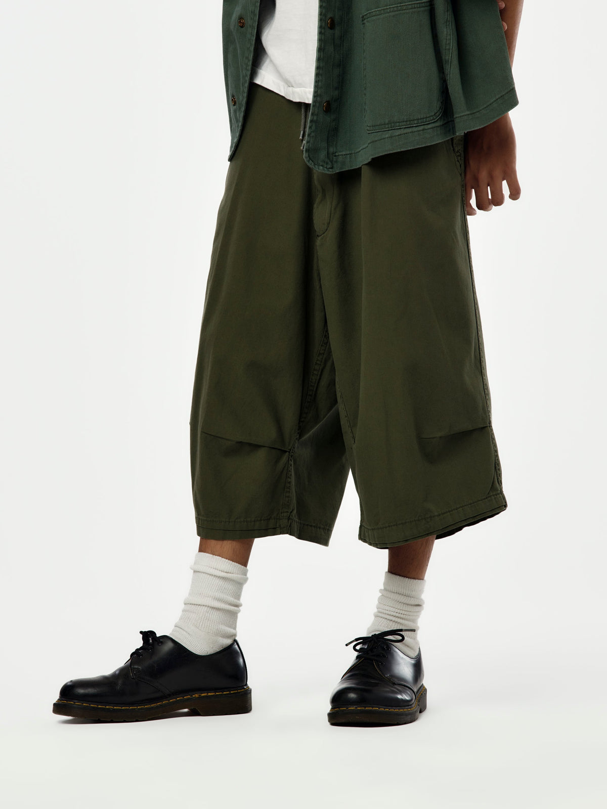 Removed From Conflict Utility Culotte Pant (Olive)
