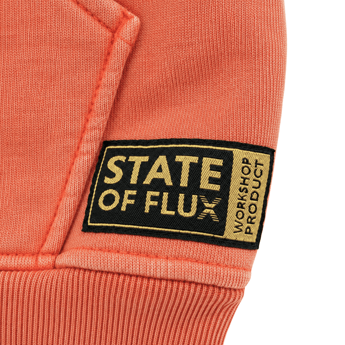SOF Script Hoodie in tangerine orange